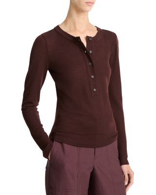 Vince - Merino Henley Top