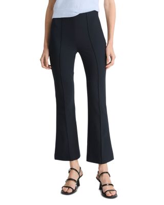 Vince - Mid Rise Pintucked Cropped Pants