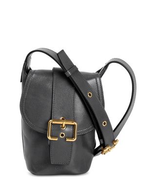 Chloé - Camera Leather Mini Saddle Bag