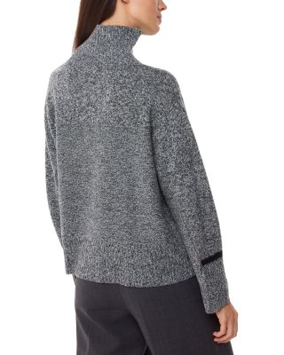 Wool Fleck Funnel Neck Sweater