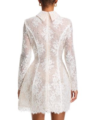 BRONX AND BANCO Adelaide Lace Mini Dress | Bloomingdale's Women
