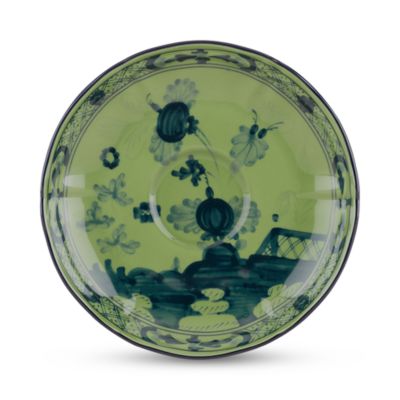 Oriente Italiano Malachite Green Coffee Saucer