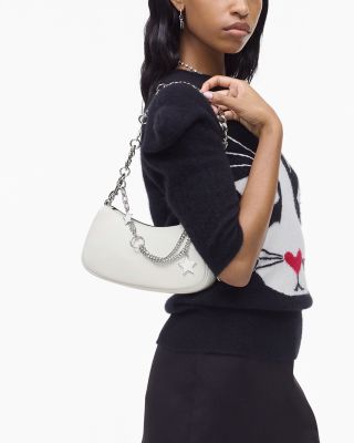 The Star Charm Leather Shoulder Bag