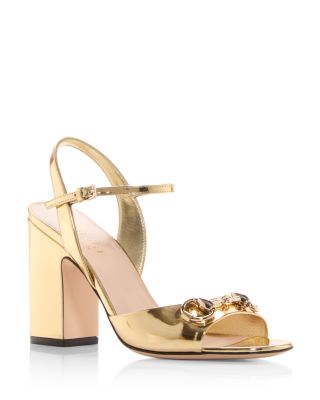 Gucci - Women's Glow Light Horsebit Sandals