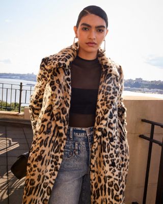Alice and Olivia Nicholas Faux Fur Coat | Bloomingdale's Women