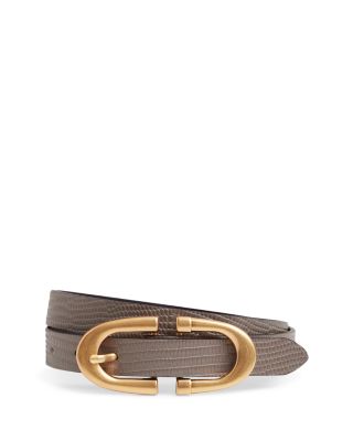 REISS - Women's Bailey Horseshoe Waist Belt