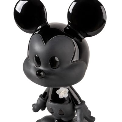 Total Black Mickey Mouse Sculpture