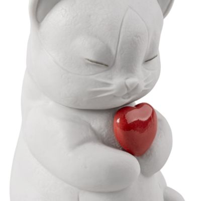 Whiskers the Playful Kitten Figurine