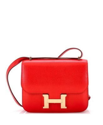 Pre-Owned HERMÈS - 18 Constance NM Bag Chevre Chamkila