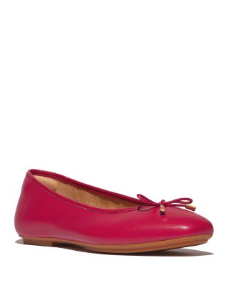 Women's Delicato Bow Soft Ballerina Flats