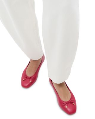 Women's Delicato Bow Soft Ballerina Flats