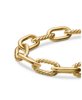DY Madison&reg; Chain Bracelet in 18K Yellow Gold, 11mm