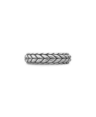 Men's Sterling Silver Chevron Ring