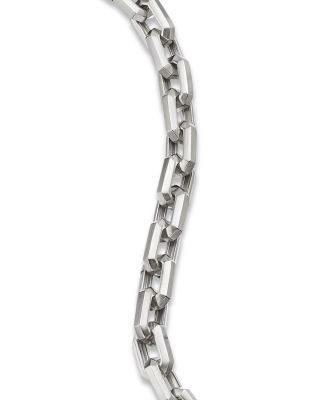 Men's Streamline&reg; Heirloom Chain Link Bracelet in Sterling Silver, 7.5mm