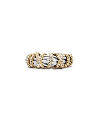 Helena Ring with Diamonds and 18K Gold