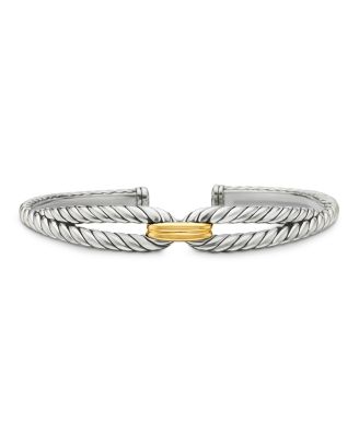 David Yurman - Cable Loop Bracelet with 18K Yellow Gold