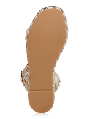 Women's Rockstud Embellished Espadrille Sandals