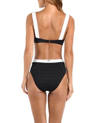 Vanessa Color Blocked Bikini Bottoms