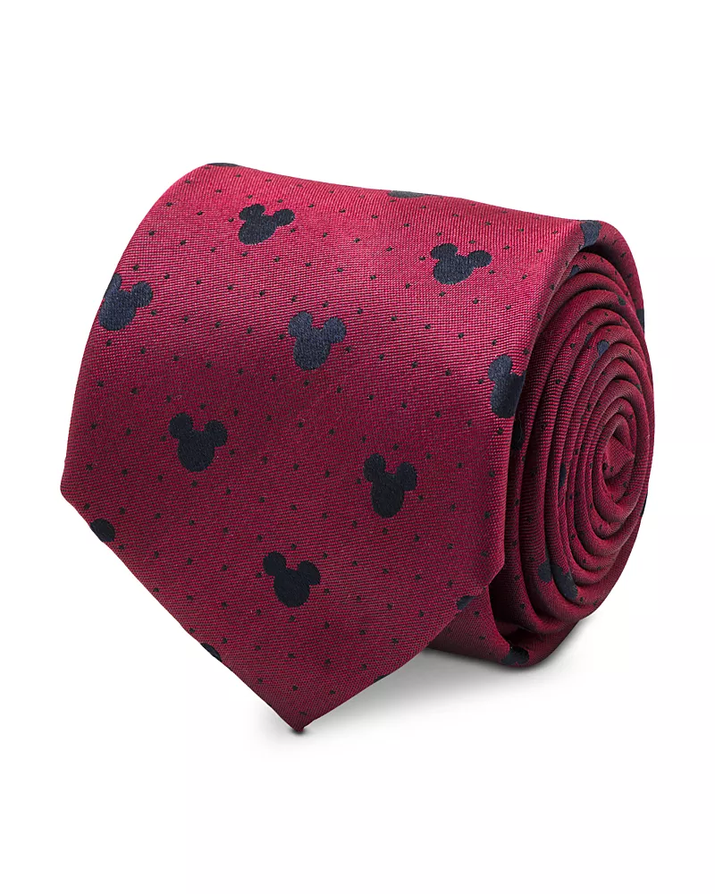 Cufflinks Inc Mickey Mouse Dot Silk Classic Tie