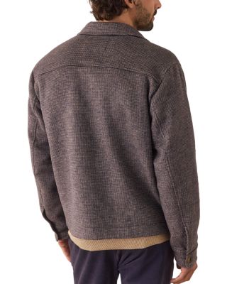 Textured Shirt Jacket