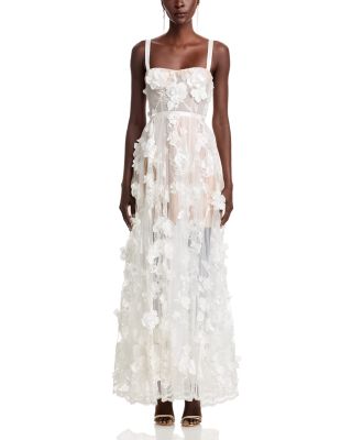 Anastasia Beaded Floral Maxi Dress