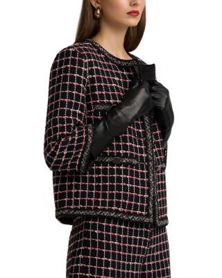 Windowpane Tweed Jacket