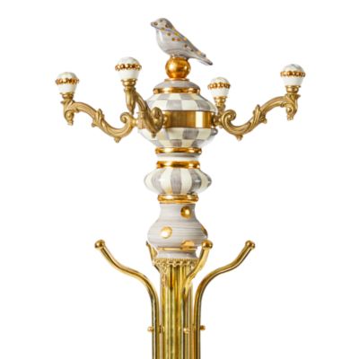 Sterling Check Coat Perch