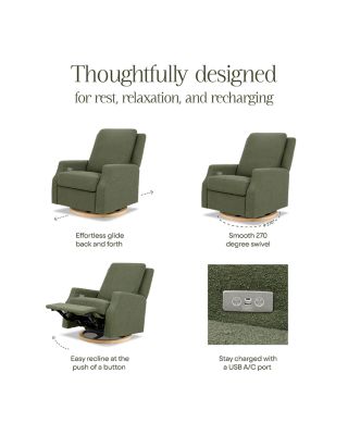 Crewe Electronic Recliner & Swivel Glider