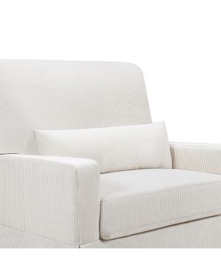 Crawford Pillowback Chair and a Half Comfort Swivel Glider