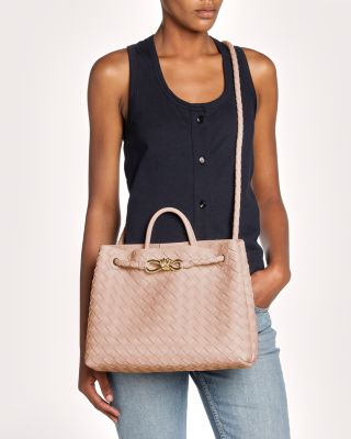 Andiamo Medium Woven Shoulder Bag 