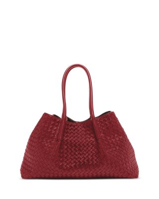 Pinacoteca Reversible Intrecciato Leather Tote