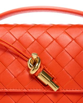 Andiamo Intrecciato Leather Clutch