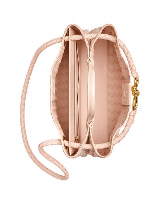 Medium Andiamo Intrecciato Leather Shoulder Bag