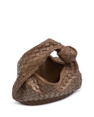 Teen Jodie Intrecciato Leather Top Handle Bag