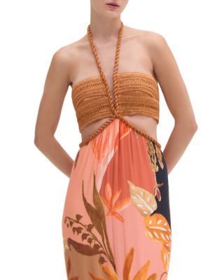Bananier Rope Trim Maxi Dress