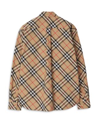 Classics Cotton Poplin Check Regular Fit Button Down Shirt