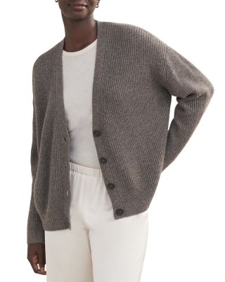 Cropped Cashmere Cocoon Cardigan