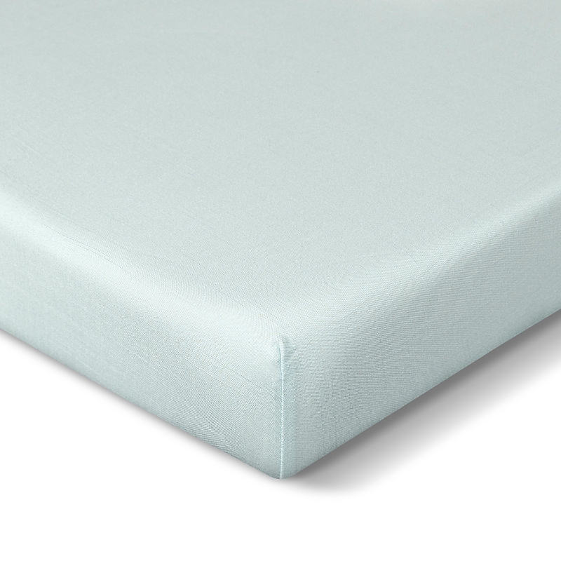 Bedgear Baby Hyper-linen Performance Crib Sheet In Light Green