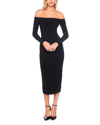 Susana Monaco - Off The Shoulder Midi Dress