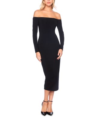 Off The Shoulder Midi Dress