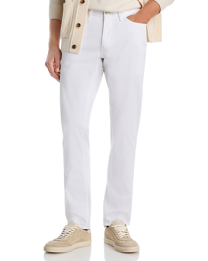 Michael Kors Parker Slim Fit Pants In White