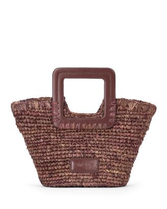 STAUD SHIRLEY RAFFIA MINI BUCKET main image 1