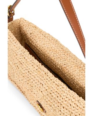 Harlow Raffia Shoulder Bag