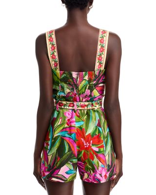 Jardin de Reve Floral Print Romper