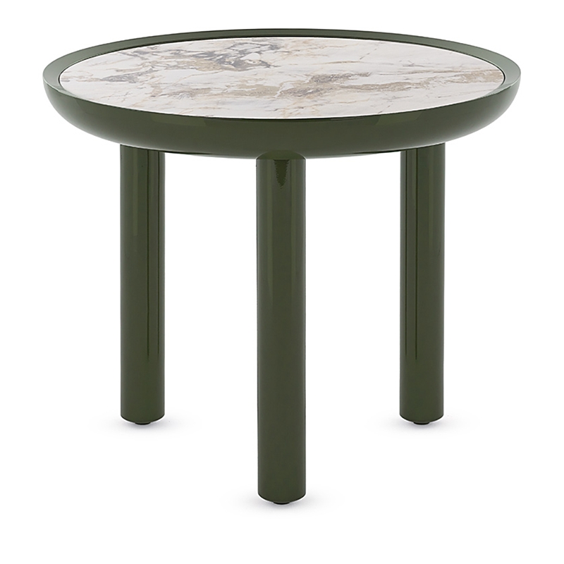 Kartell K-top Table, Small In Green