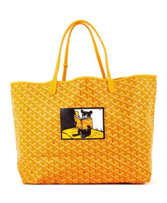 Pre-Owned Goyard - GM Saint Louis Tote Printed Coated Canvas