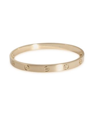 Pre-Owned Cartier Love 18k Yellow Gold Bracelet