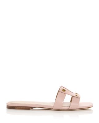 Women's Via Leather Slide Sandals