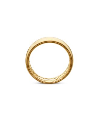 Men's Classic Band Ring in 18K Yellow Gold