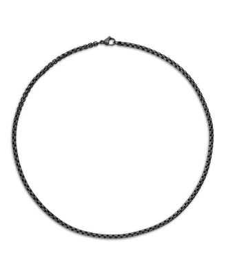 Men&#39;s Box Chain Necklace 22&amp;quot;, 4mm